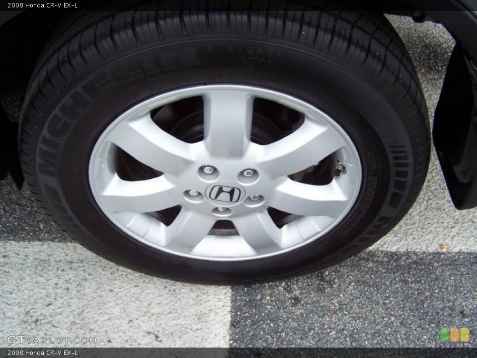 2008 Honda CR-V EX-L Wheel and Tire Photo #42474660
