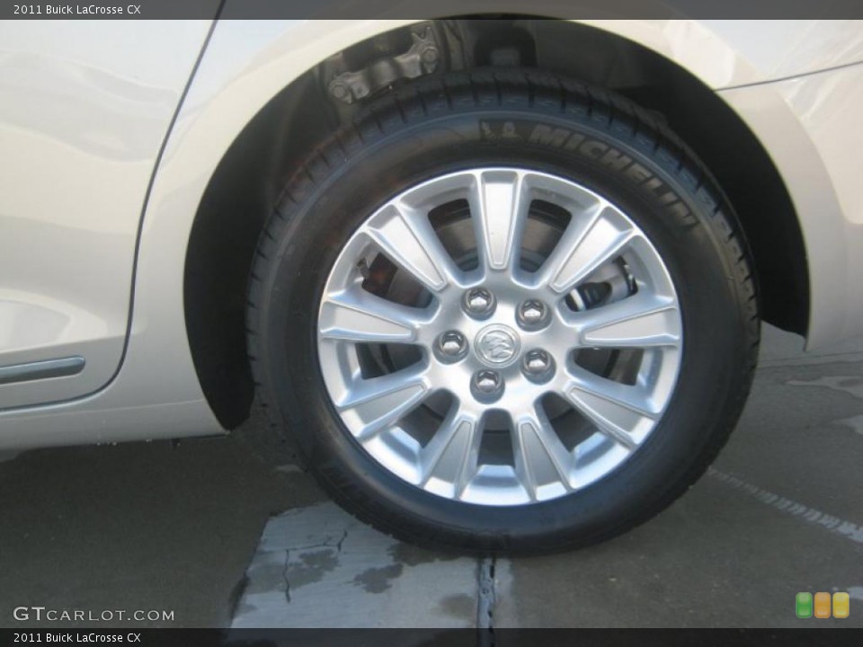2011 Buick LaCrosse CX Wheel and Tire Photo #42477064