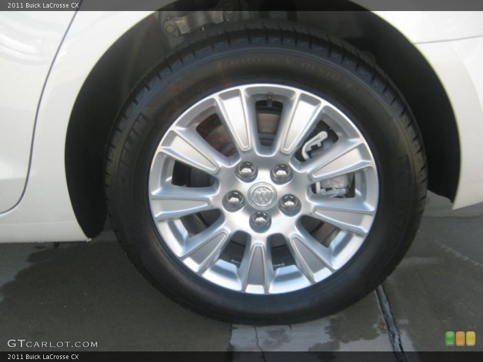 2011 Buick LaCrosse CX Wheel and Tire Photo #42477485