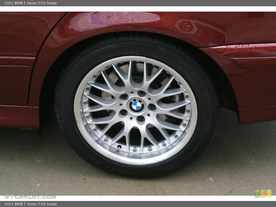 2001 BMW 5 Series 530i Sedan Wheel and Tire Photo #42478528