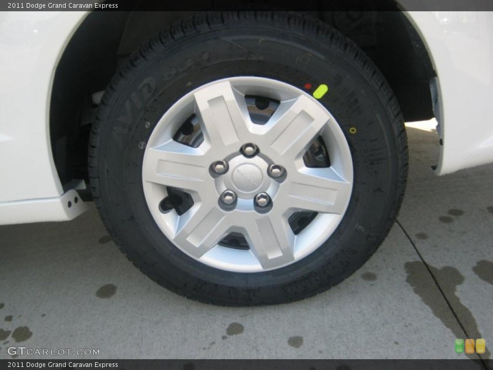 2011 Dodge Grand Caravan Express Wheel and Tire Photo #42478846