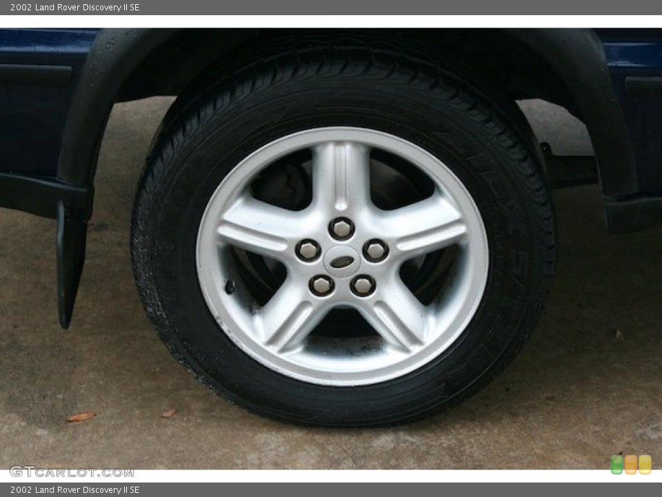 2002 Land Rover Discovery II SE Wheel and Tire Photo #42479296