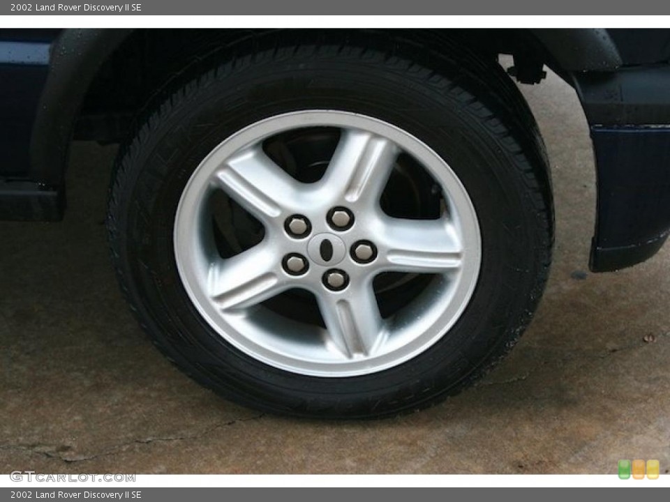 2002 Land Rover Discovery II SE Wheel and Tire Photo #42479312