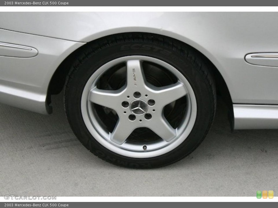 2003 Mercedes-Benz CLK 500 Coupe Wheel and Tire Photo #42479932