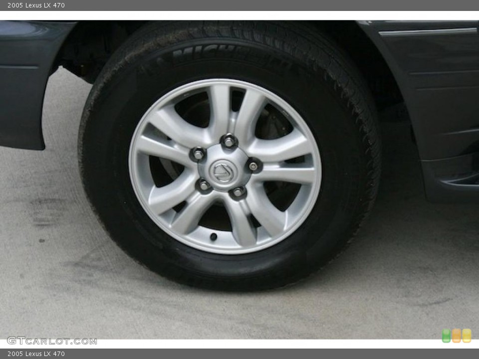 2005 Lexus LX 470 Wheel and Tire Photo #42480774