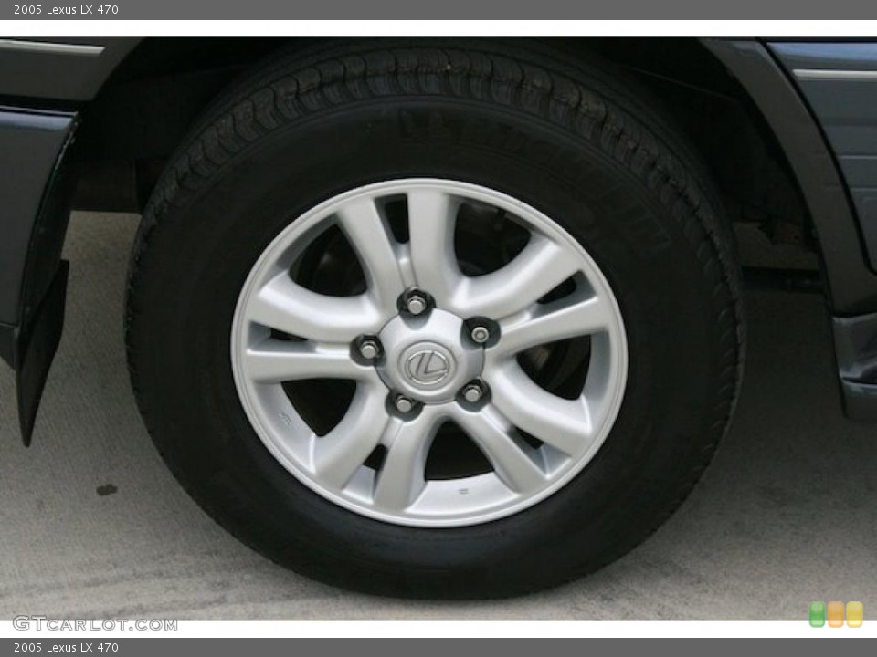 2005 Lexus LX 470 Wheel and Tire Photo #42480808