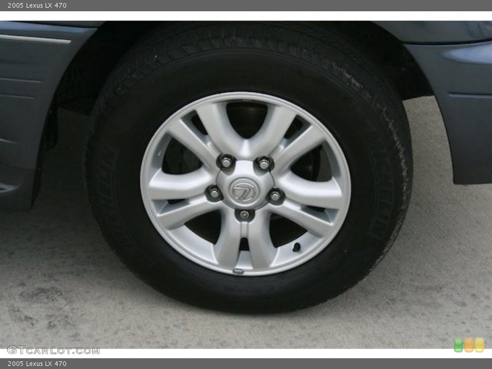 2005 Lexus LX 470 Wheel and Tire Photo #42480820