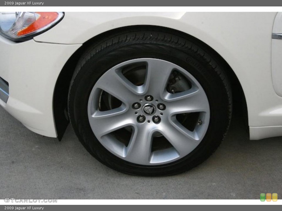 2009 Jaguar XF Luxury Wheel and Tire Photo #42481528