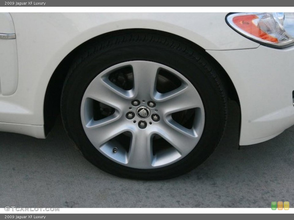 2009 Jaguar XF Luxury Wheel and Tire Photo #42481572