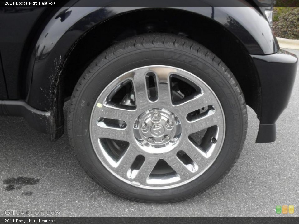 2011 Dodge Nitro Heat 4x4 Wheel and Tire Photo #42485148