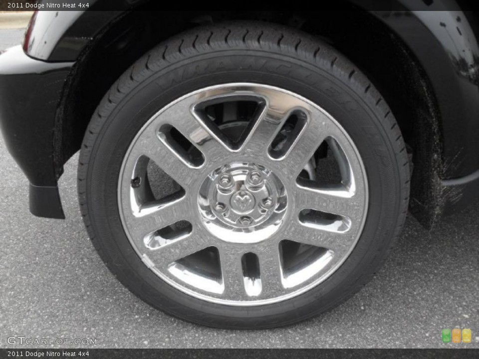 2011 Dodge Nitro Heat 4x4 Wheel and Tire Photo #42486381