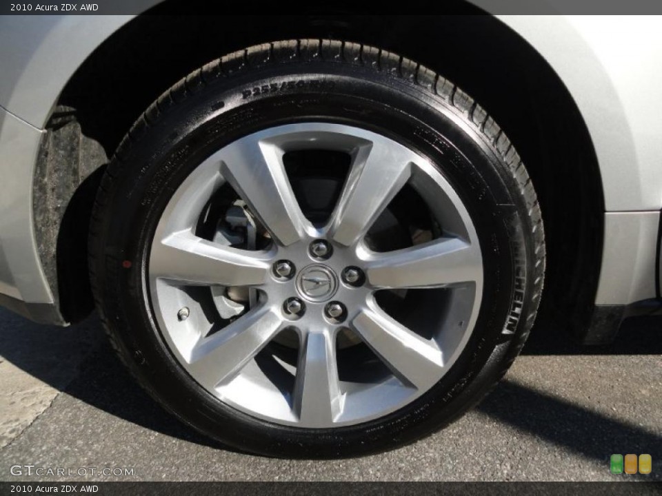 2010 Acura ZDX AWD Wheel and Tire Photo #42504955