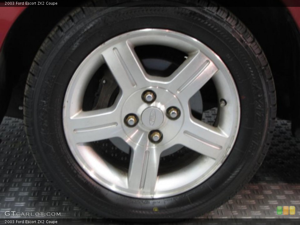 2003 Ford Escort ZX2 Coupe Wheel and Tire Photo #42505035