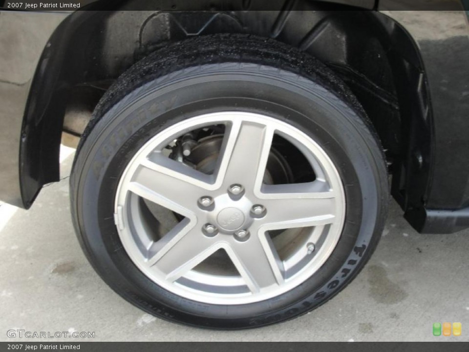 2007 Jeep Patriot Limited Wheel and Tire Photo #42505211