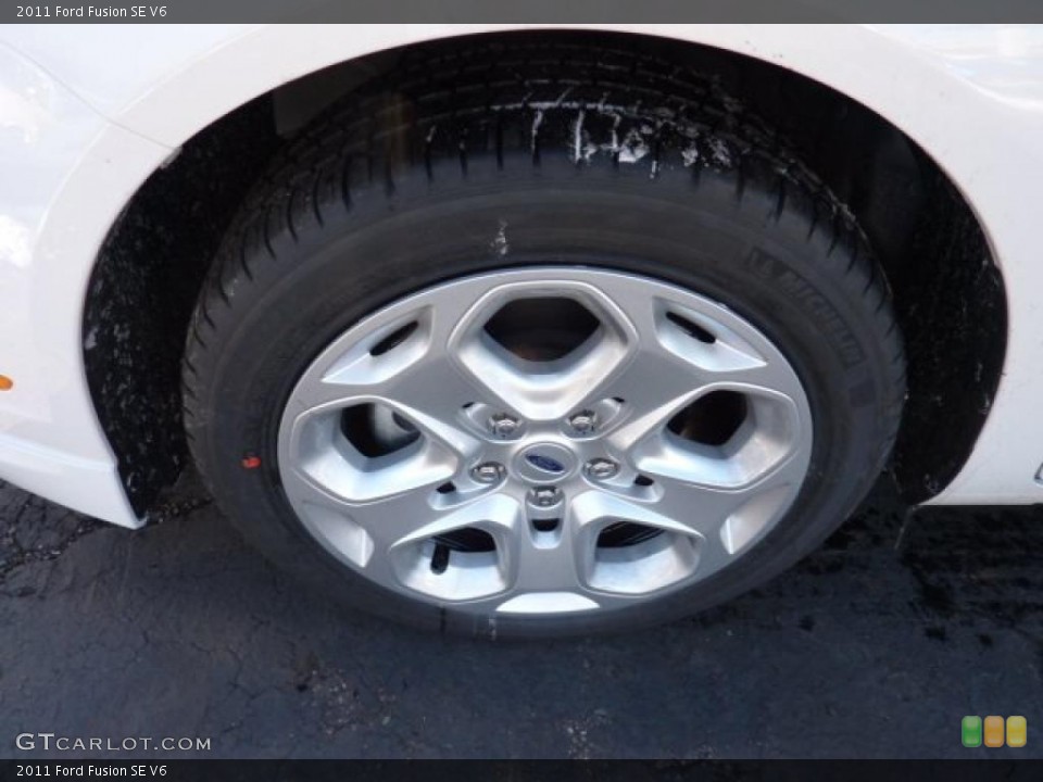 2011 Ford Fusion SE V6 Wheel and Tire Photo #42511763