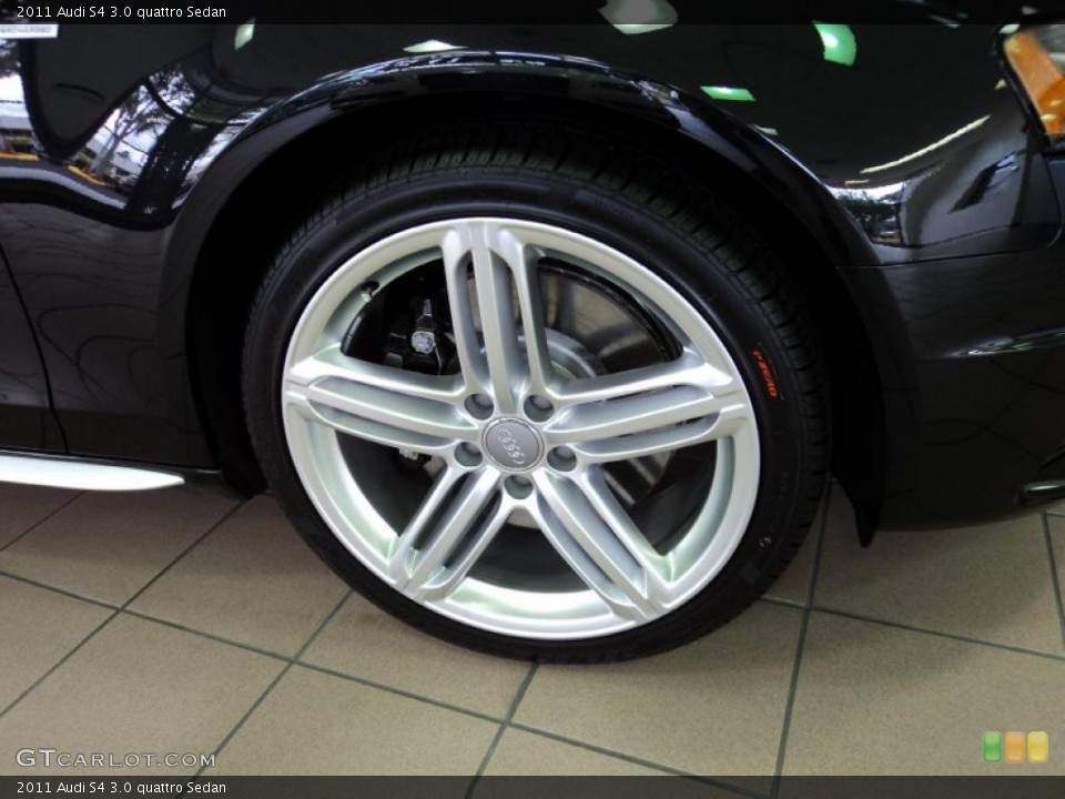 2011 Audi S4 3.0 quattro Sedan Wheel and Tire Photo #42511911