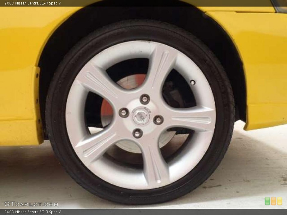 2003 Nissan Sentra SE-R Spec V Wheel and Tire Photo #42519277