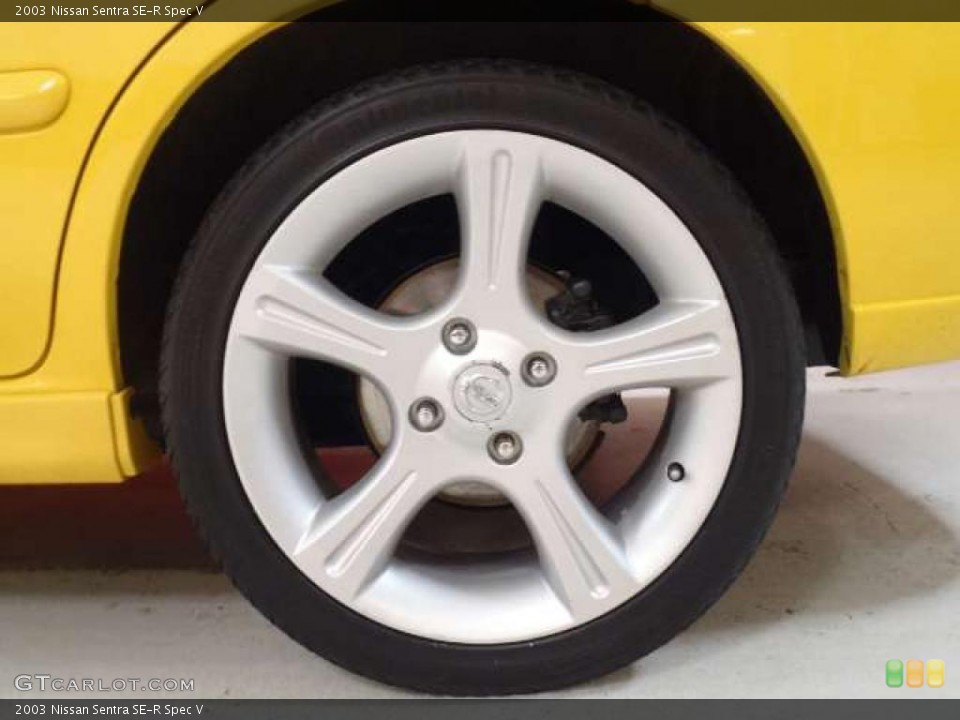 2003 Nissan Sentra SE-R Spec V Wheel and Tire Photo #42519309