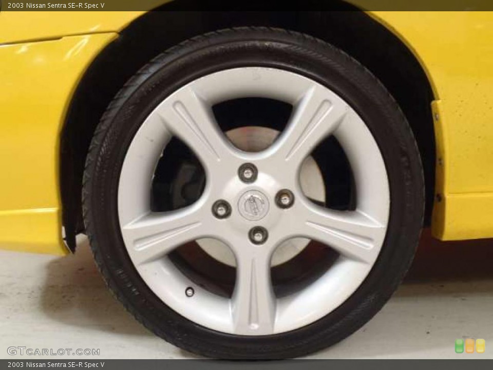 2003 Nissan Sentra SE-R Spec V Wheel and Tire Photo #42519321
