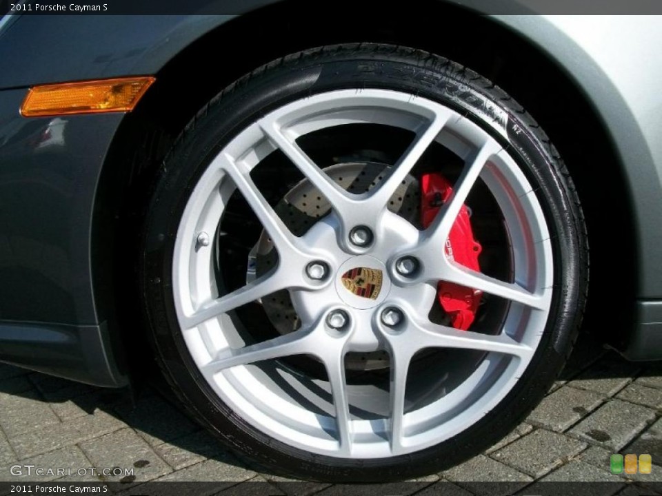 2011 Porsche Cayman S Wheel and Tire Photo #42525217