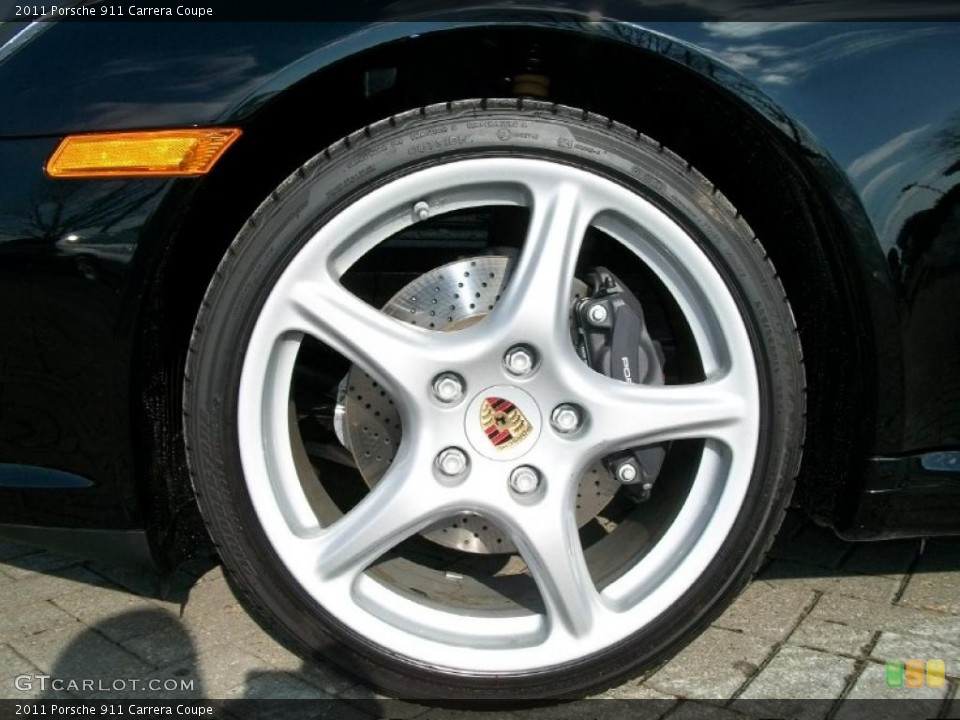 2011 Porsche 911 Carrera Coupe Wheel and Tire Photo #42525769