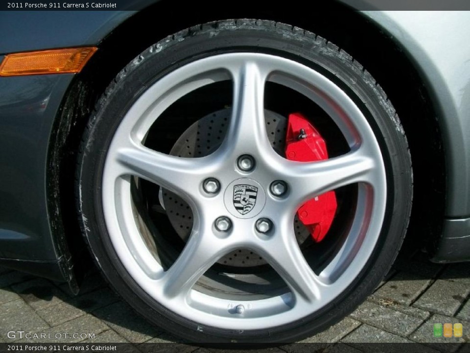 2011 Porsche 911 Carrera S Cabriolet Wheel and Tire Photo #42526329