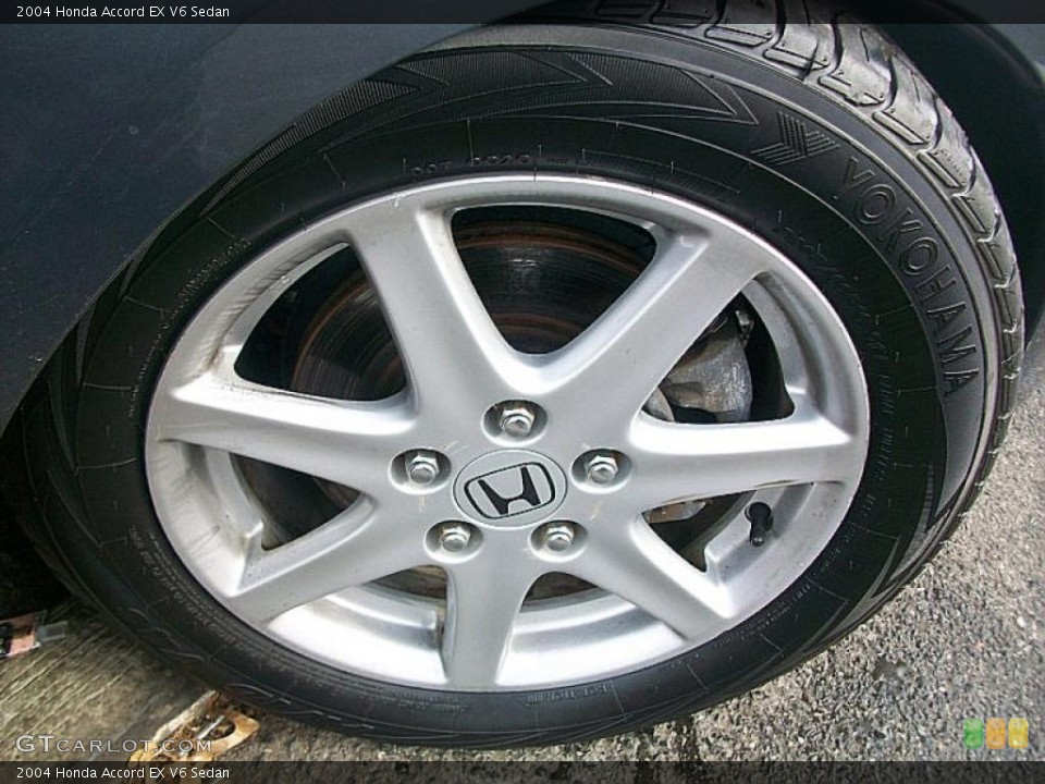 2004 Honda Accord EX V6 Sedan Wheel and Tire Photo #42528053