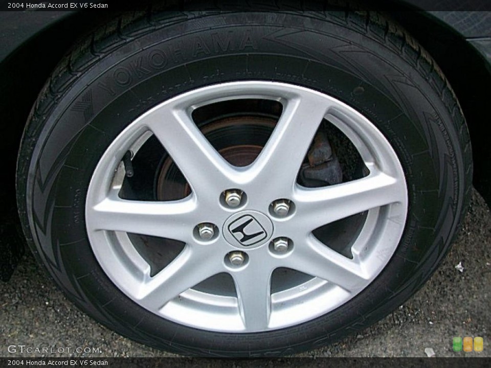 2004 Honda Accord EX V6 Sedan Wheel and Tire Photo #42528129