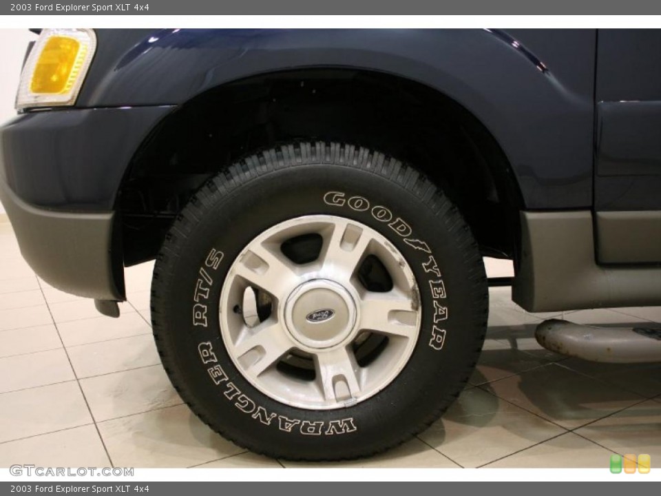 2003 Ford Explorer Sport XLT 4x4 Wheel and Tire Photo #42534267