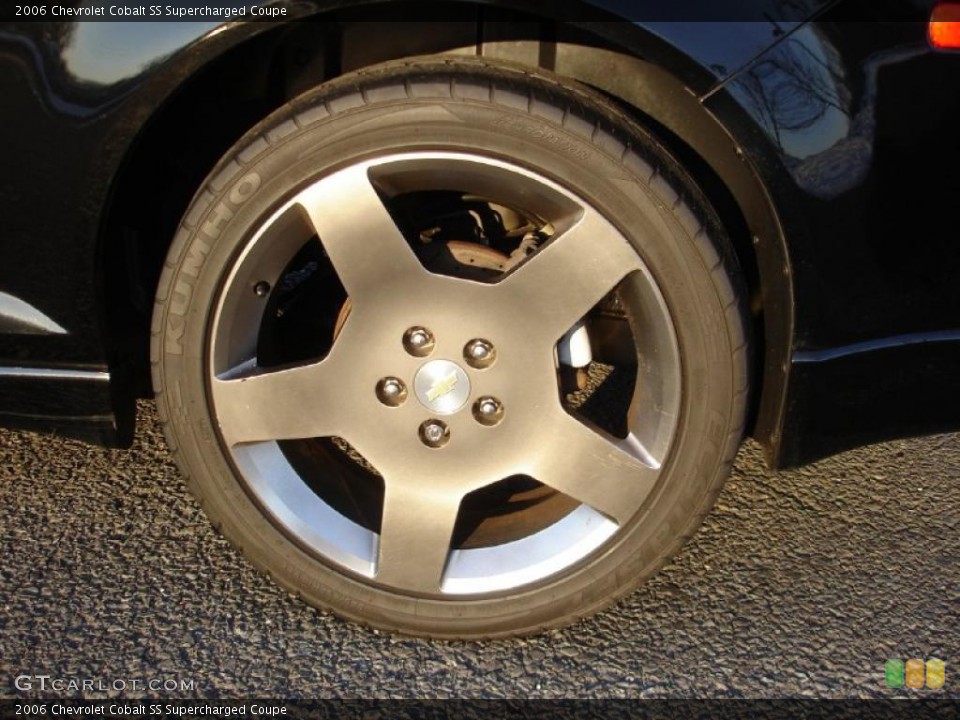 2006 Chevrolet Cobalt SS Supercharged Coupe Wheel and Tire Photo #42535117