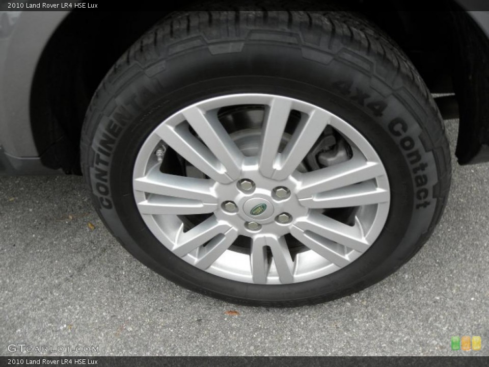 2010 Land Rover LR4 HSE Lux Wheel and Tire Photo #42540777