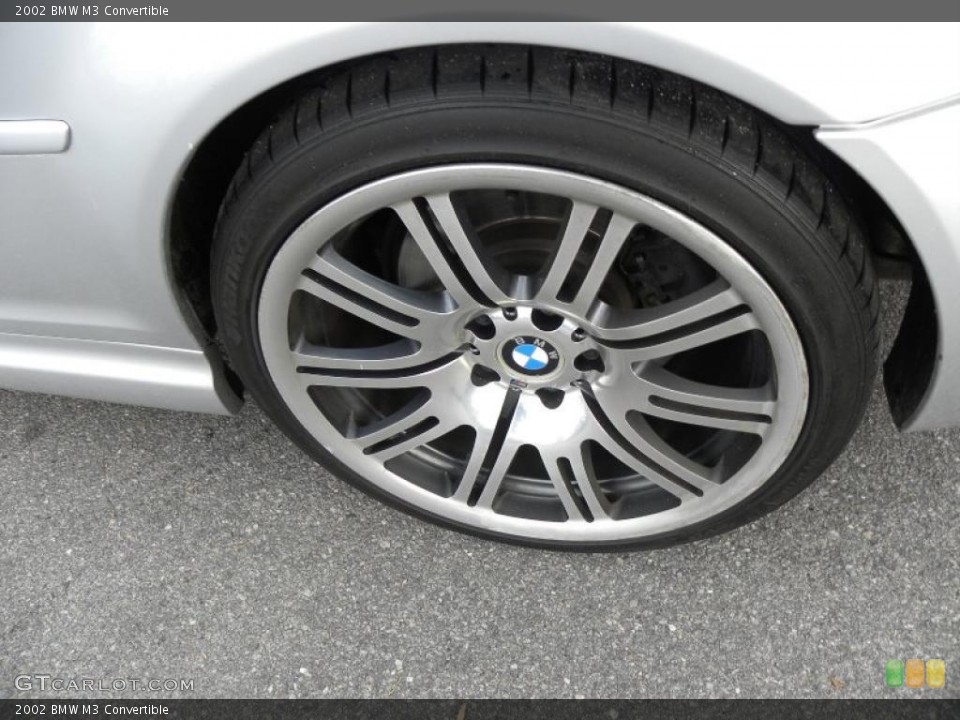 2002 BMW M3 Convertible Wheel and Tire Photo #42542301