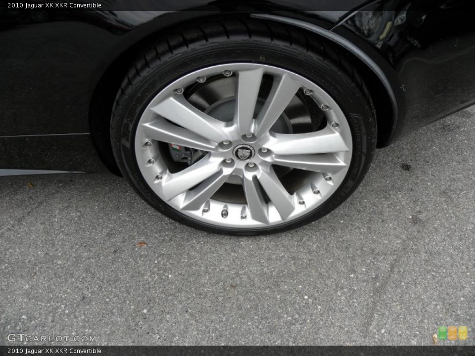 2010 Jaguar XK XKR Convertible Wheel and Tire Photo #42543797