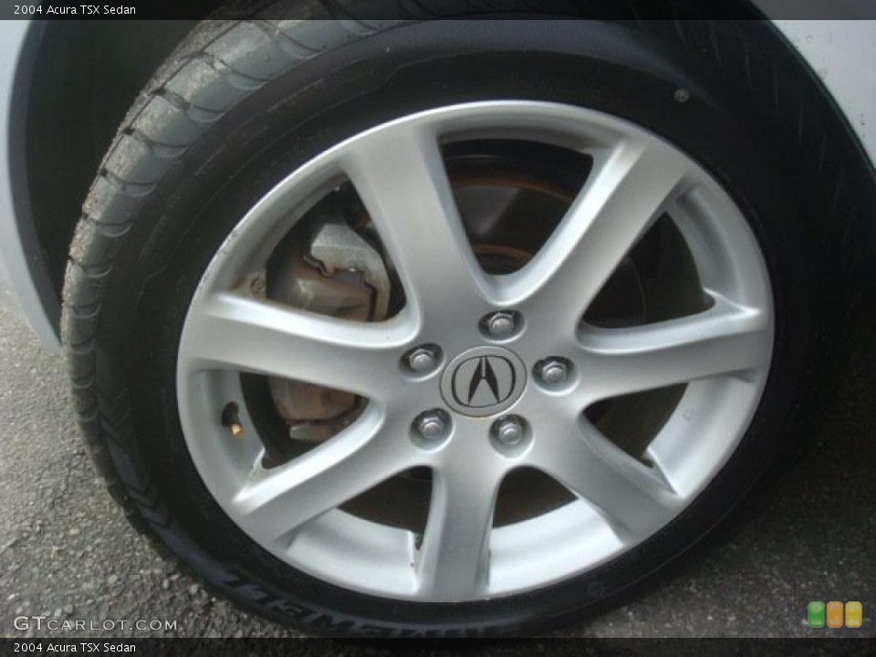 2004 Acura TSX Sedan Wheel and Tire Photo #42547369