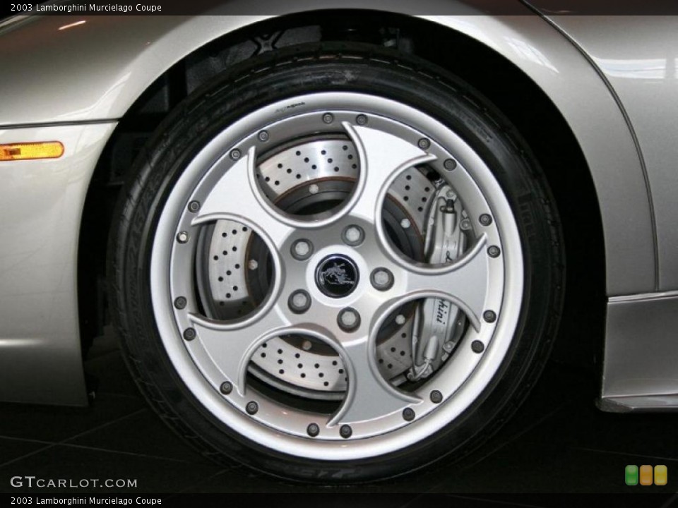 2003 Lamborghini Murcielago Coupe Wheel and Tire Photo #42550693