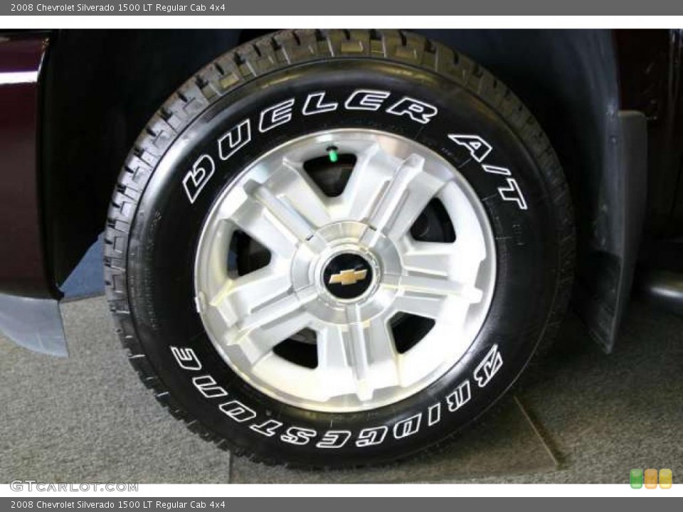 2008 Chevrolet Silverado 1500 LT Regular Cab 4x4 Wheel and Tire Photo #42560917