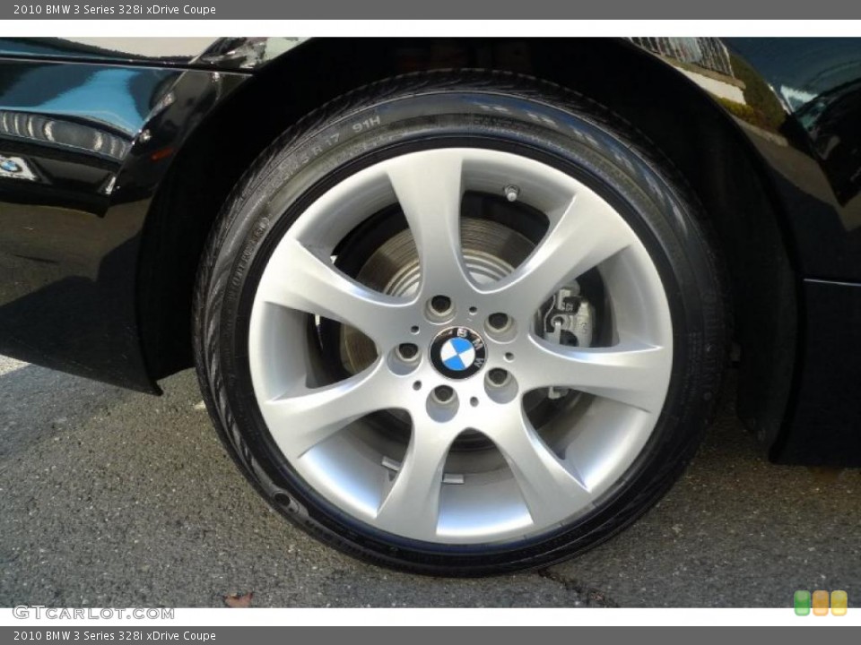 2010 BMW 3 Series 328i xDrive Coupe Wheel and Tire Photo #42567020