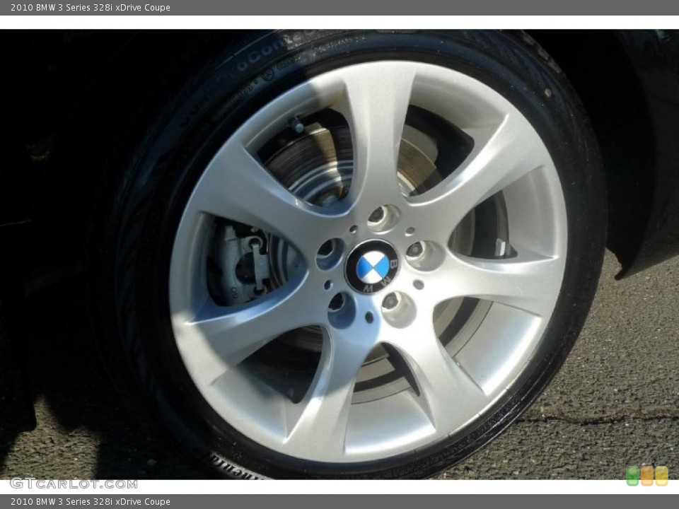 2010 BMW 3 Series 328i xDrive Coupe Wheel and Tire Photo #42567045