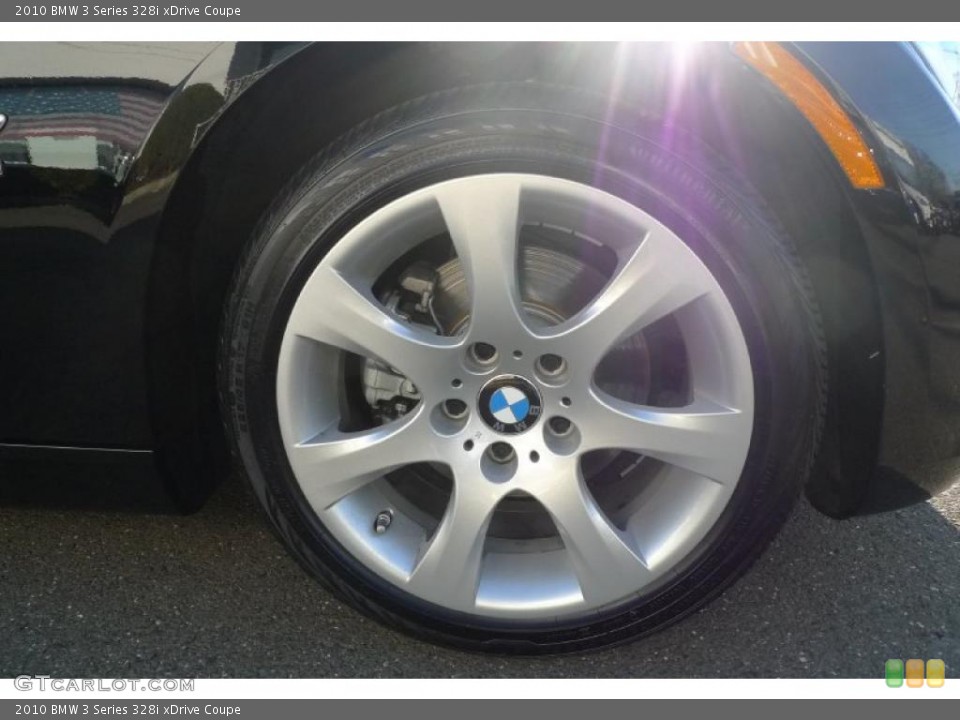 2010 BMW 3 Series 328i xDrive Coupe Wheel and Tire Photo #42567058