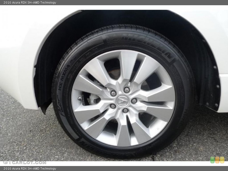 2010 Acura RDX SH-AWD Technology Wheel and Tire Photo #42572086