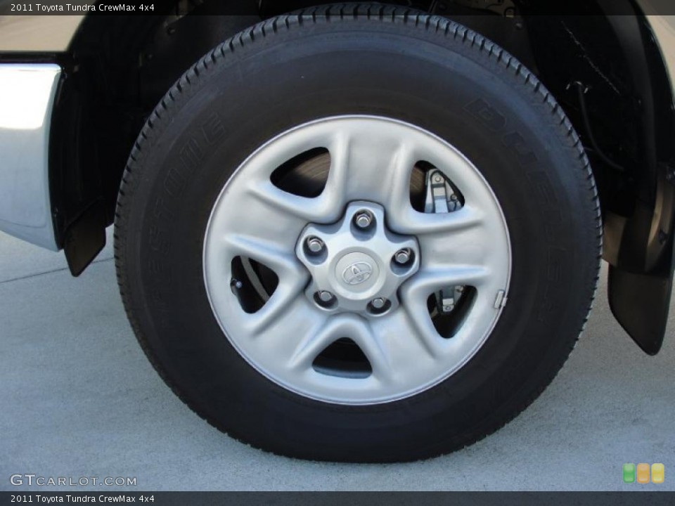 2011 Toyota Tundra CrewMax 4x4 Wheel and Tire Photo #42573006