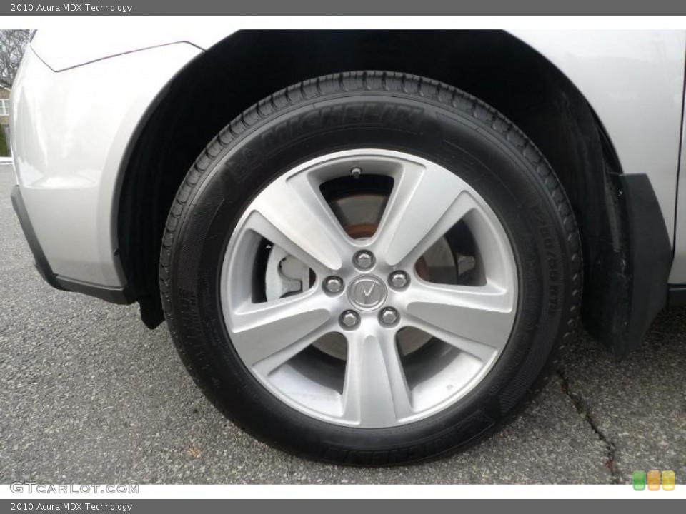 2010 Acura MDX Technology Wheel and Tire Photo #42573462
