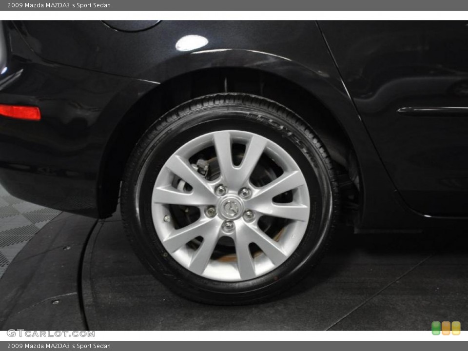 2009 Mazda MAZDA3 s Sport Sedan Wheel and Tire Photo #42579586