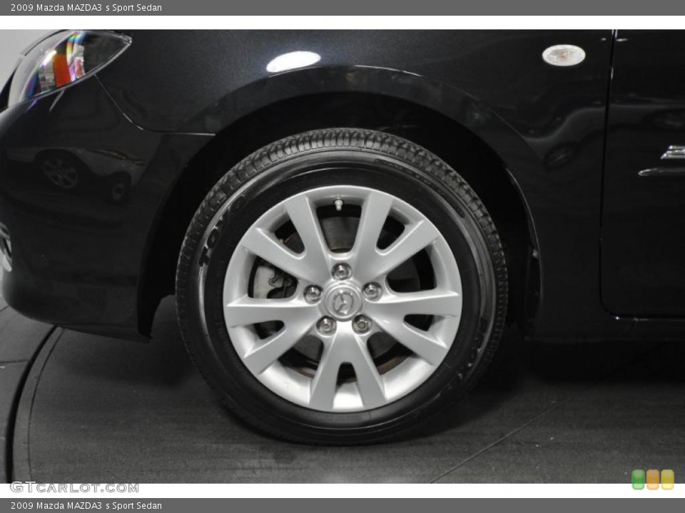 2009 Mazda MAZDA3 s Sport Sedan Wheel and Tire Photo #42579618
