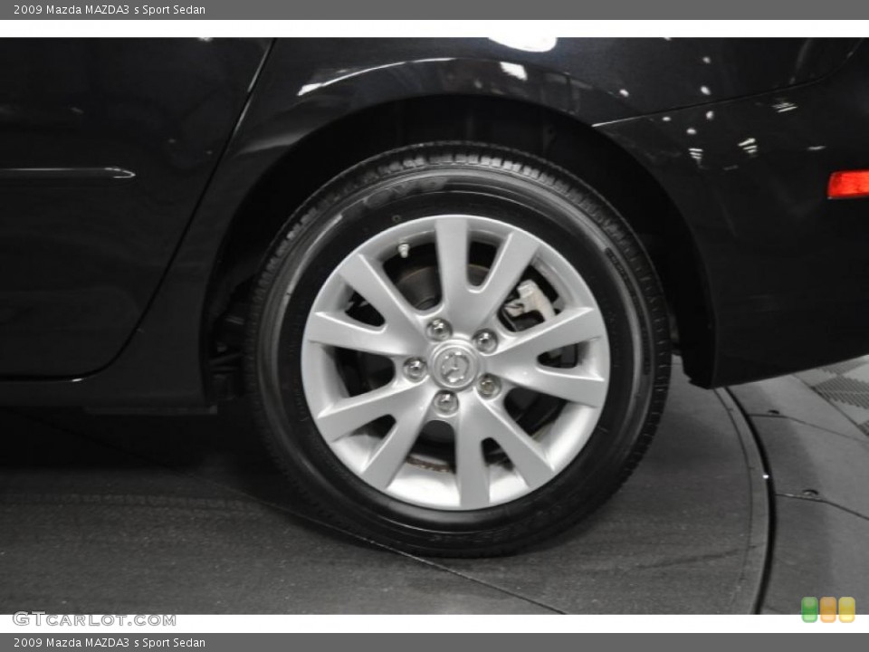 2009 Mazda MAZDA3 s Sport Sedan Wheel and Tire Photo #42579634