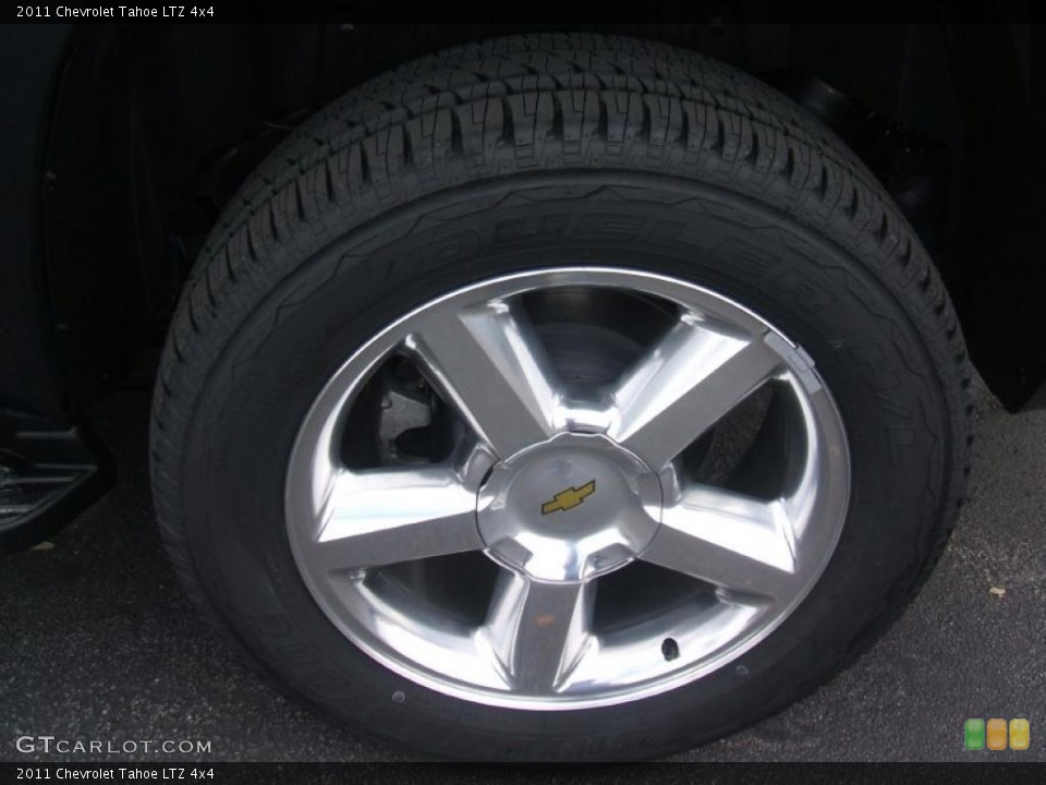 2011 Chevrolet Tahoe LTZ 4x4 Wheel and Tire Photo #42584914