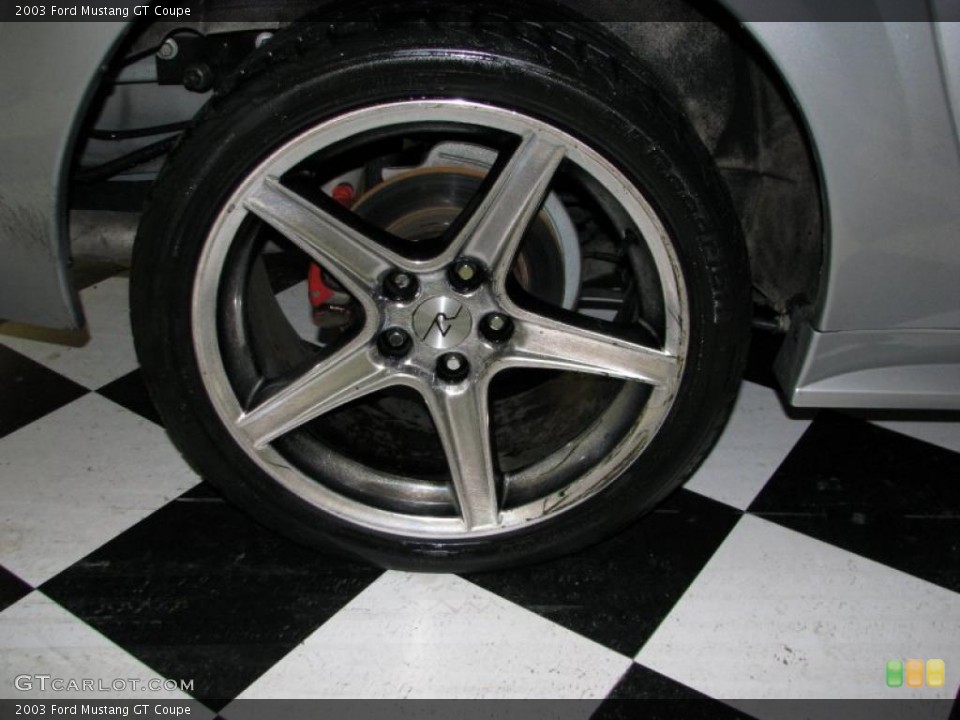 2003 Ford Mustang Custom Wheel and Tire Photo #42587030