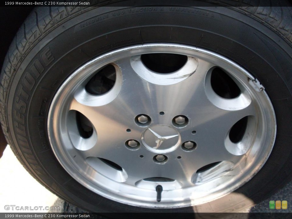 1999 Mercedes-Benz C 230 Kompressor Sedan Wheel and Tire Photo #42588594