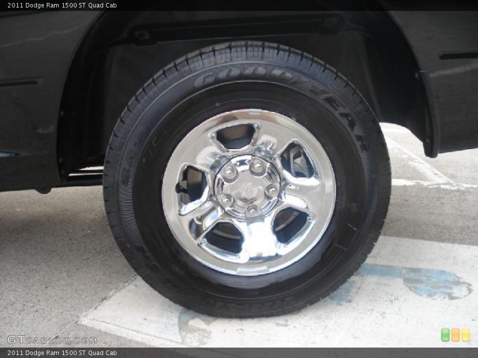 2011 Dodge Ram 1500 ST Quad Cab Wheel and Tire Photo #42593880