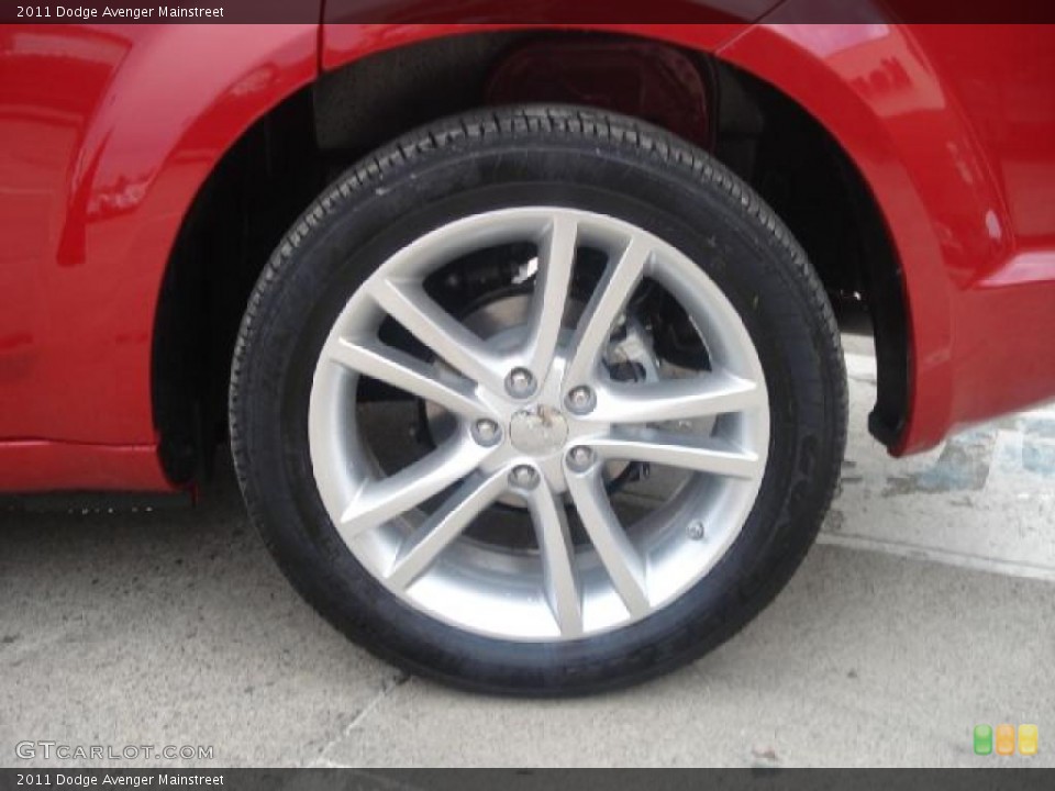 2011 Dodge Avenger Mainstreet Wheel and Tire Photo #42594064